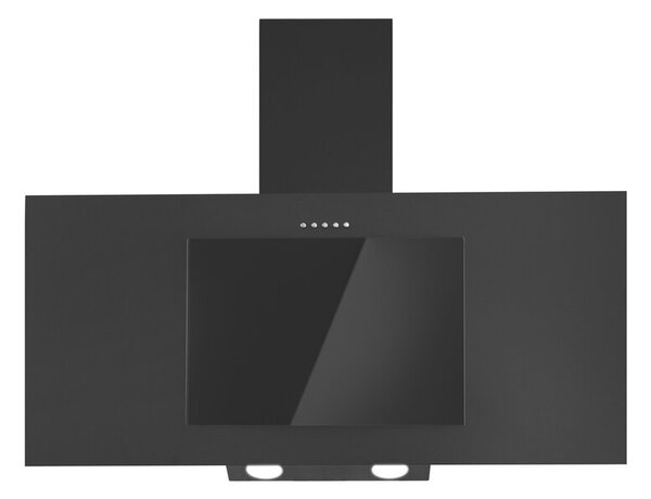 Okap TOFLESZ Fiera Sprint 90 cm Czarny 428m3/h 68dB klasa D