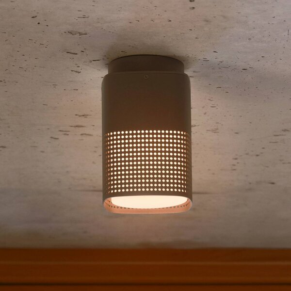 Nordlux Zewnętrzna lampa typu downlight Sidara Seaside, czarna, IP54, E27 Sidara, możliwość ściemniania, czarny, aluminium, nowoczesny