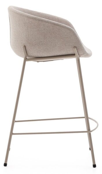 Beżowy hoker (wysokość siedziska 65 cm) Yvette – Kave Home
