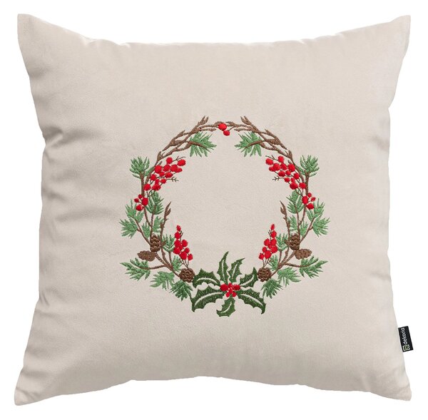 Poszewka na poduszkę Winter Wreath 43x43 cm