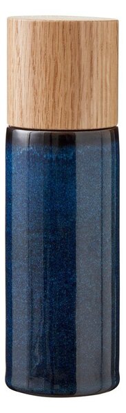 Ciemnoniebieski zestaw ceramicznych młynków do pieprzu i soli 2 szt. Gastro Blue – Bitz