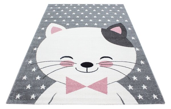Różowo-szary dywan dziecięcy 80x150 cm Kids – Ayyildiz Carpets