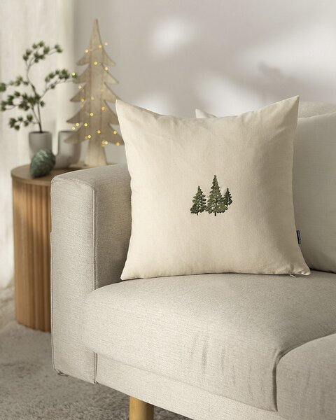 Poszewka na poduszkę Three Christmas Trees 43x43 cm