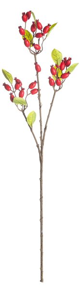 Dekoracja Dzika Róża 70cm red