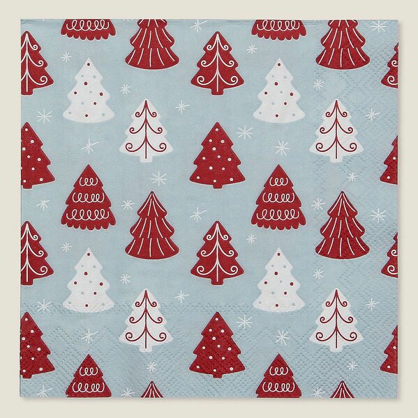 Serwetki świąteczne Winter Trees II 16x16 cm