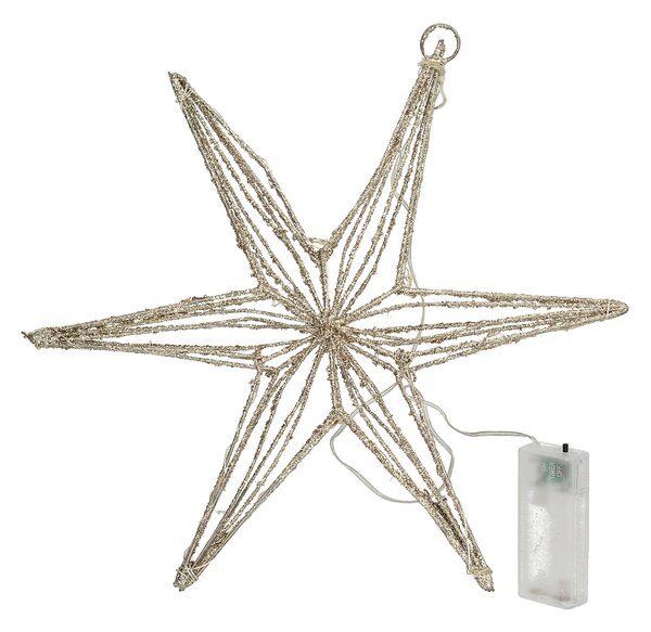 Gwiazda led Glitter Star 30 cm