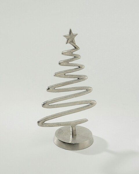 Dekoracja stojąca Silver Tree II 23x12x40 cm