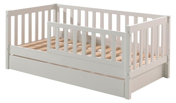 Biała szuflada pod łóżko dziecięce 70x140 cm Peuter – Vipack
