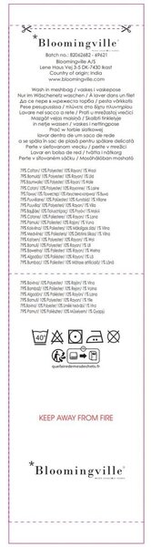 Niebieski koc 130x160 cm Eviaya – Bloomingville