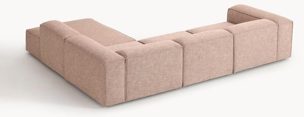 Sofa modułowa XL z mieszanki lnu Lennon