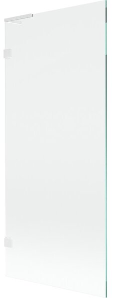 Mexen Lunar L parawan nawannowy 1-skrzydłowy 80 x 150 cm, transparent, biały - 897L-080-000-20-00