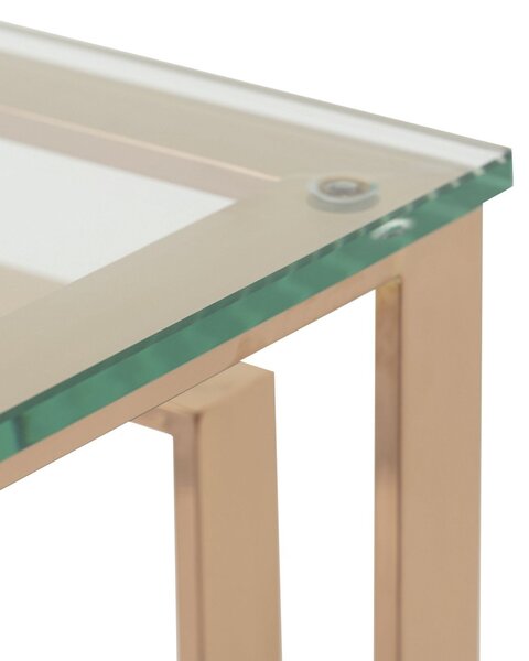 Konsola Eternic rose gold 120x40x80cm