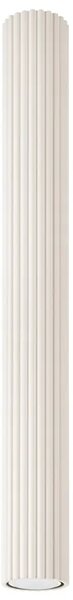 Ryflowana lampa wisząca beżowa 60cm - D295-Avium