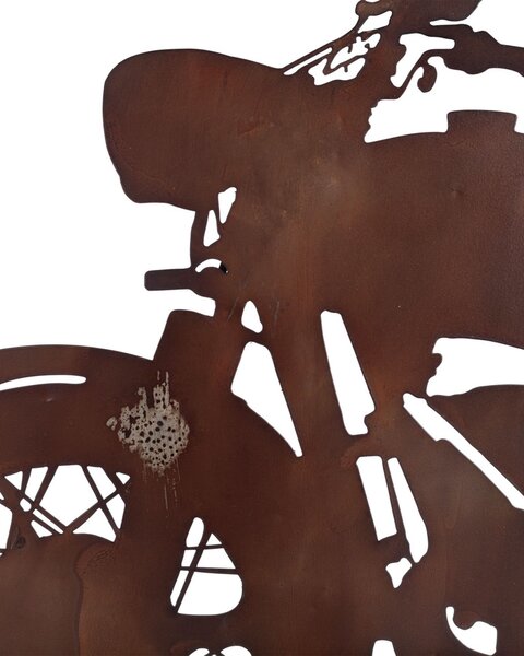 Dekoracja ścienna Rusty Motorbike