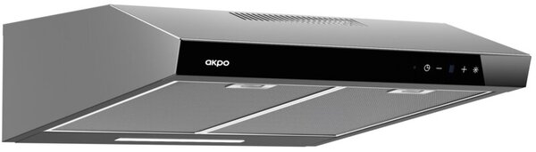 Okap AKPO WK-9 K glass 60 Inox/czarne szkÅo 286.2m3/h 70dB klasa C