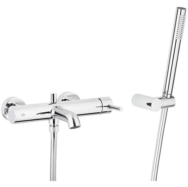 Bateria wannowa natynkowa KFA ARMATURA Moza 5034-520-00 Chrom
