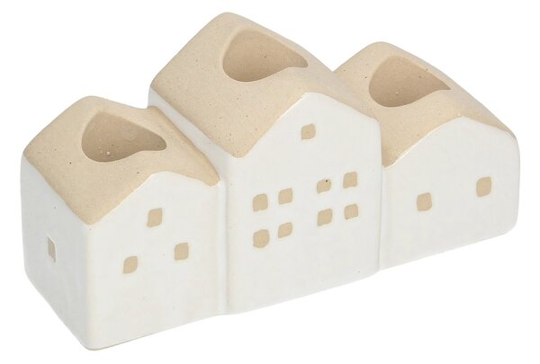 Świecznik Hauses 13x5x7cm white