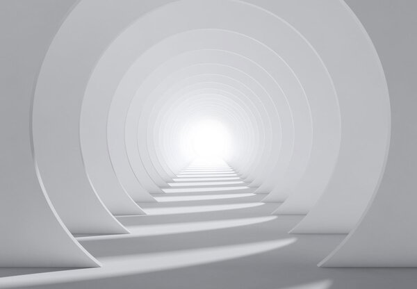 Fototapeta - Tunel 3D (196x136 cm)