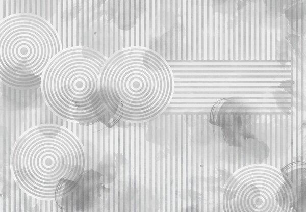 Fototapeta - Beton z kołami (196x136 cm)