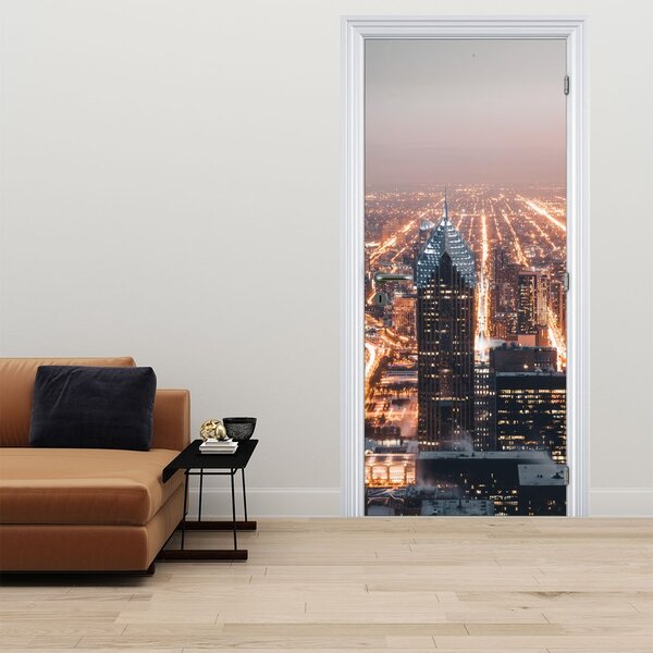 Fototapeta na drzwi - Metropolia (95x205cm)