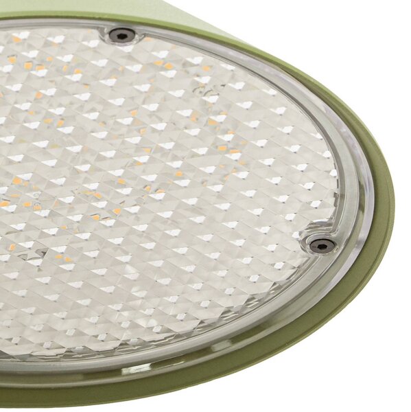 Lampa z grotem ziemnym LED Lindby Capelo, jasnozielona, 78 cm, IP65 Capelo, zielony, aluminium, nowoczesny