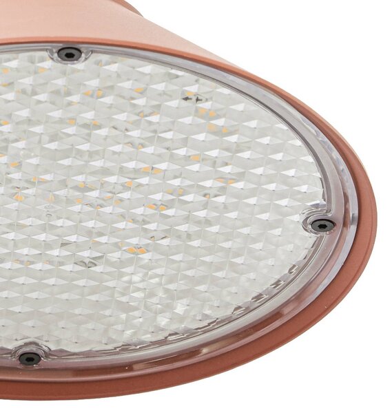 Lampa z grotem ziemnym LED Lindby Capelo, kolor gliniany, 78 cm, IP65 Capelo, terracotta, aluminium, nowoczesny