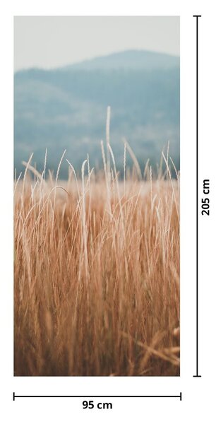 Fototapeta na drzwi - Fragment łąki (95x205cm)