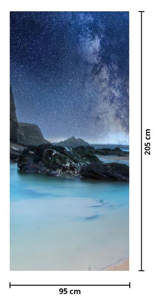 Fototapeta na drzwi - Plaża (95x205cm)