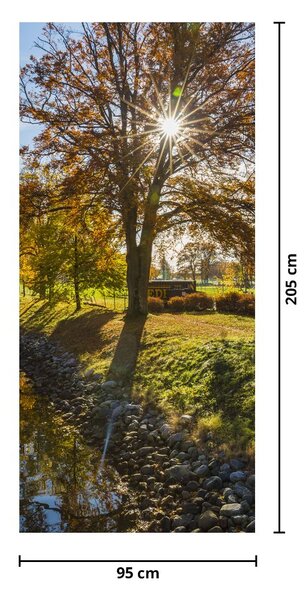 Fototapeta na drzwi - Kanał wodny (95x205cm)