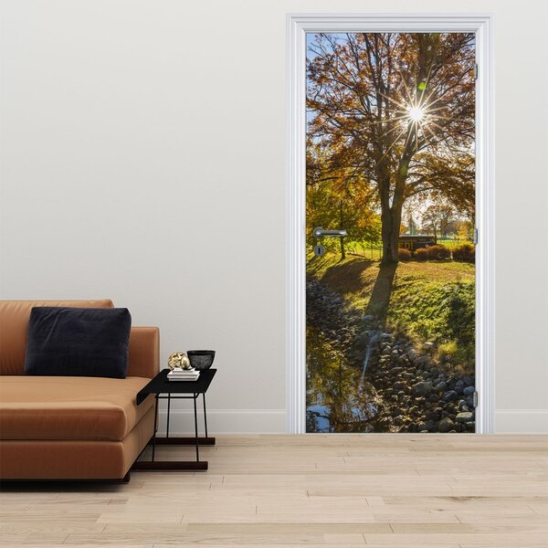 Fototapeta na drzwi - Kanał wodny (95x205cm)