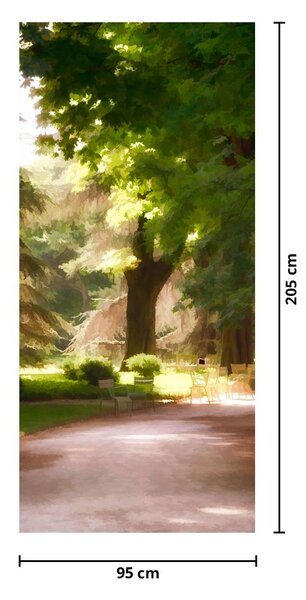 Fototapeta na drzwi - Park (95x205cm)