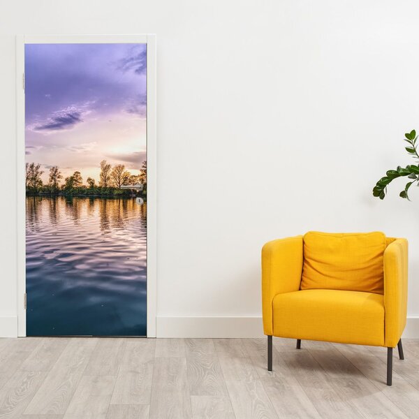 Fototapeta na drzwi - Jezioro (95x205cm)
