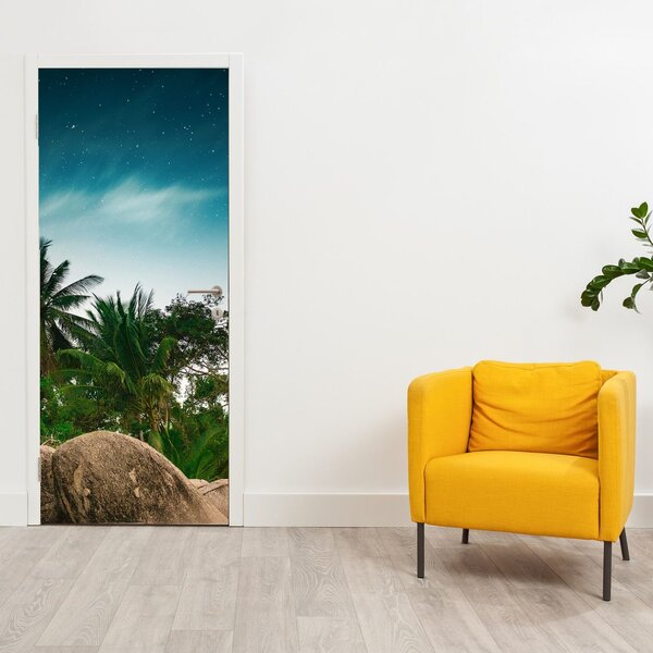 Fototapeta na drzwi - Palmy (95x205cm)