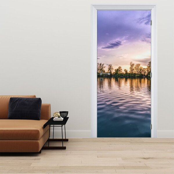 Fototapeta na drzwi - Jezioro (95x205cm)