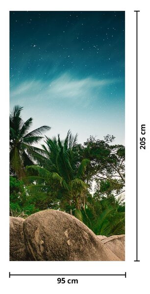 Fototapeta na drzwi - Palmy (95x205cm)