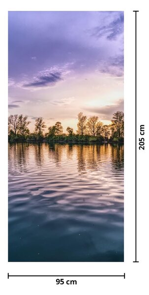 Fototapeta na drzwi - Jezioro (95x205cm)