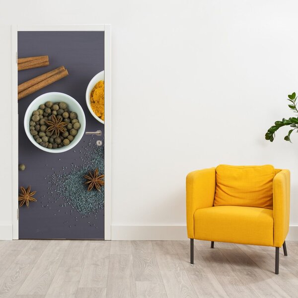 Fototapeta na drzwi - Przyprawy (95x205cm)
