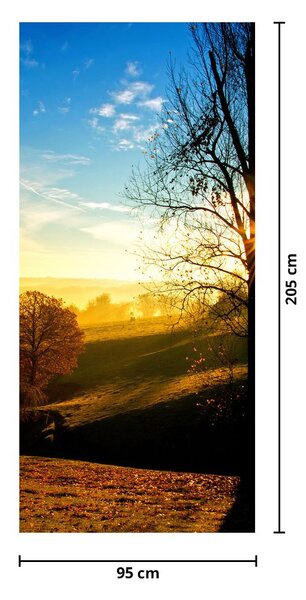 Fototapeta na drzwi - Wschód Słońca (95x205cm)