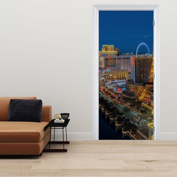 Fototapeta na drzwi - Las Vegas (95x205cm)