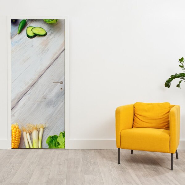 Fototapeta na drzwi - Warzywa (95x205cm)