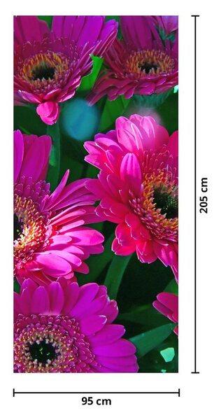 Fototapeta na drzwi - Kwiaty (95x205cm)