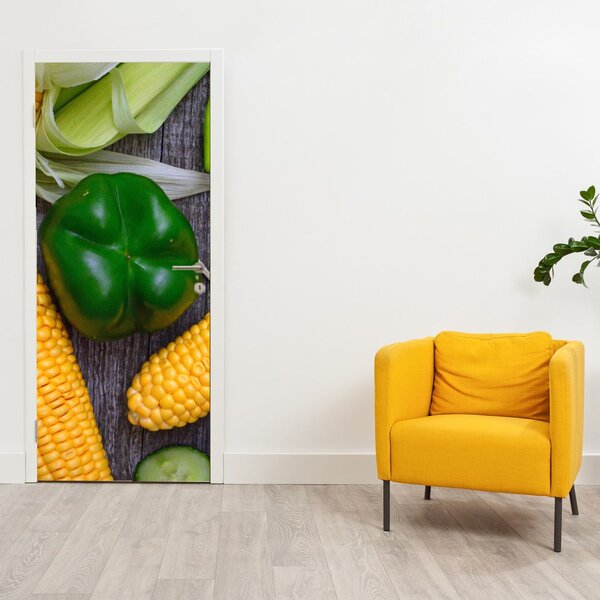 Fototapeta na drzwi - Warzywa (95x205cm)