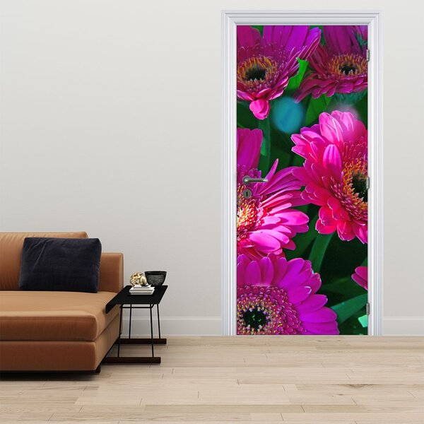 Fototapeta na drzwi - Kwiaty (95x205cm)