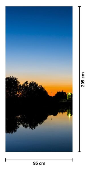 Fototapeta na drzwi - Zachód Słońca (95x205cm)