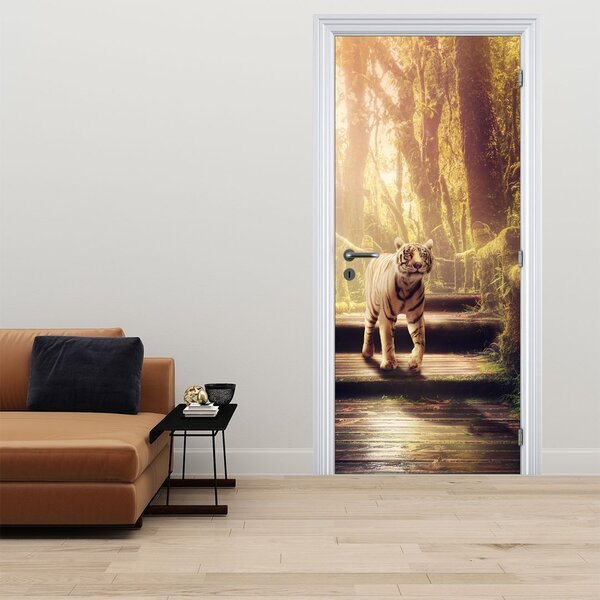Fototapeta na drzwi - Tygrys (95x205cm)