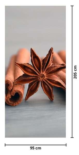 Fototapeta na drzwi - Cynamon (95x205cm)