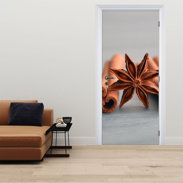 Fototapeta na drzwi - Cynamon (95x205cm)