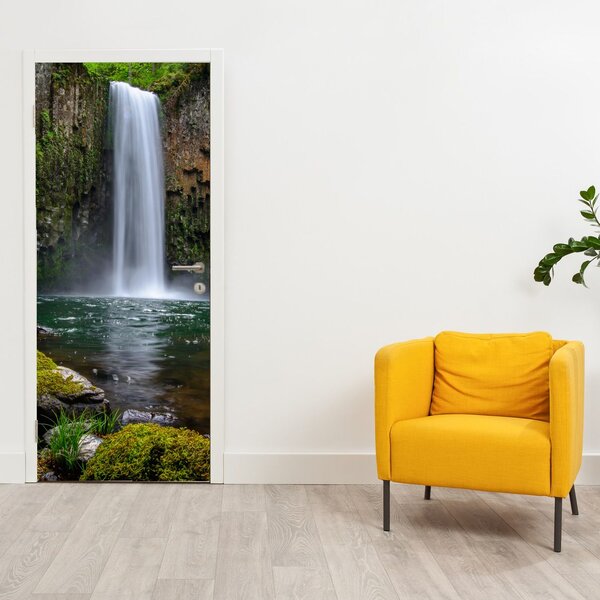 Fototapeta na drzwi - Wodospady (95x205cm)