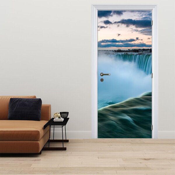 Fototapeta na drzwi - Wodospady (95x205cm)