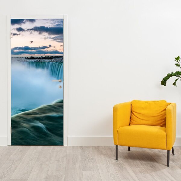 Fototapeta na drzwi - Wodospady (95x205cm)